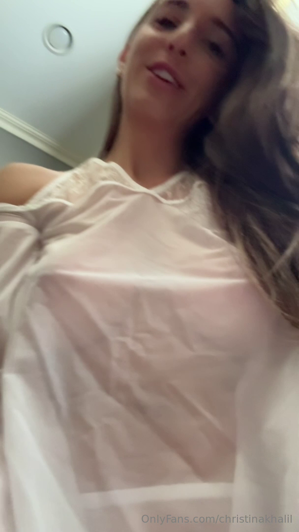 Christina Khalil OnlyFans leak 1229