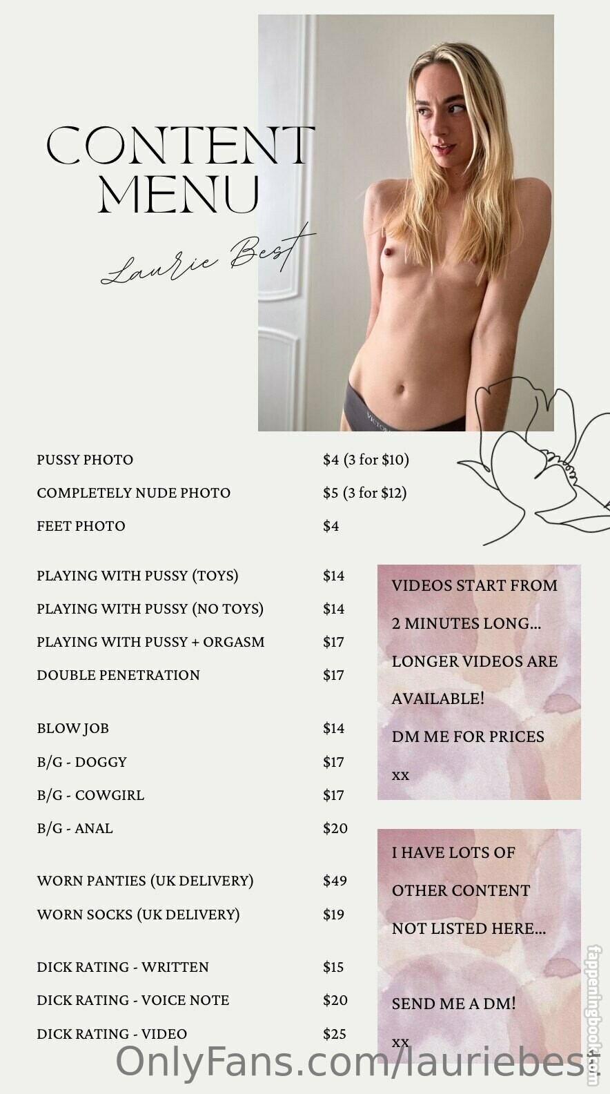 lauriebest Onlyfans Nude Leaked Photos photo leak 20 of 28