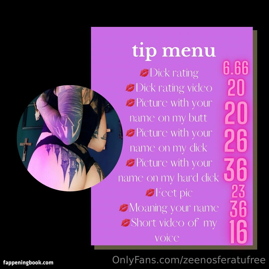 zeenosferatufree Onlyfans Nude Leaked Photos photo leak 9 of 35