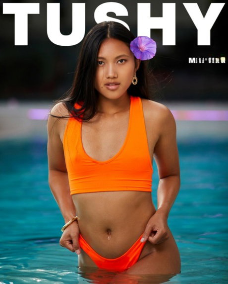 Thai pornstar May Thai getting her innocent booty boned from behind