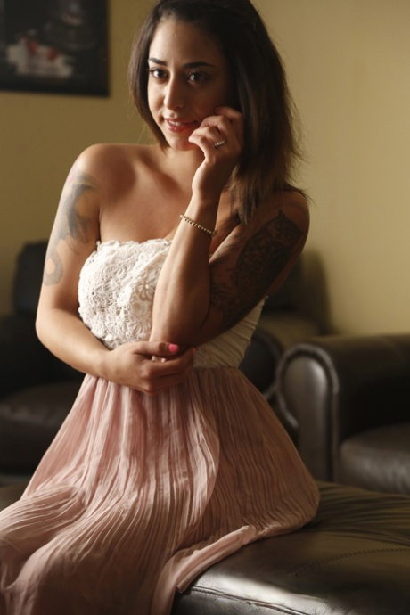 Penelope Stone and her stepdad partake in taboo sex when no one is home