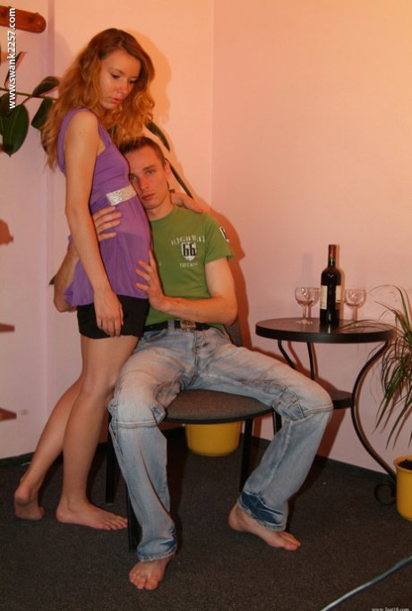 Skinny teen babe gets her pussy licked and slammed hardcore