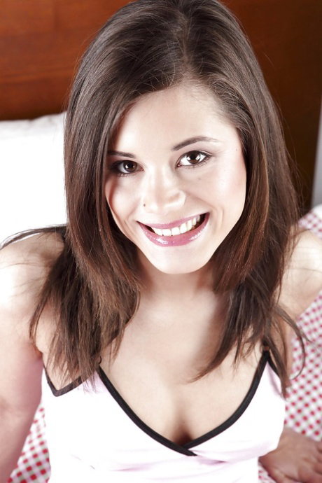Playful babe Caprice takes off panties to explore her wet cunt