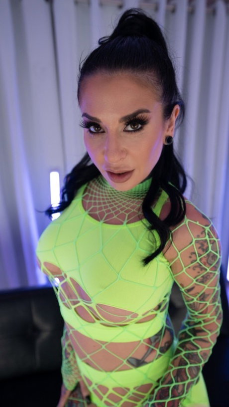 Adira Allure & Joanna Angel reveal their pussies and assholes while modelling