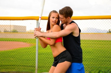 Sporty teen Jillian Janson has sexual intercourse with her athletic instructor