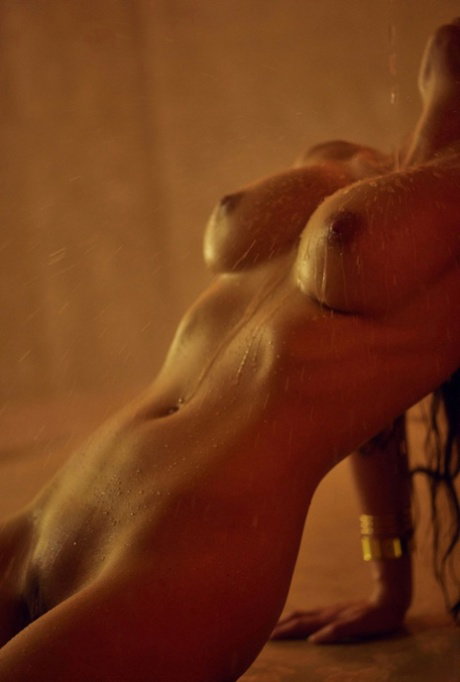 Hot babe Katerina Bila shows her sweet tits in a sexy naked babes compilation