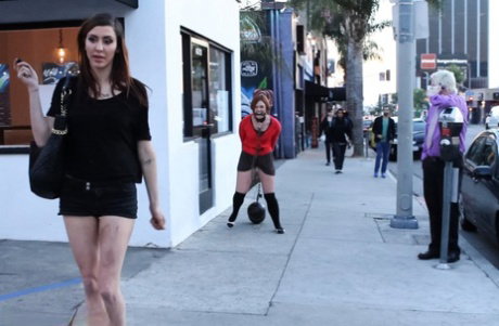 Jodi Taylor is thoroughly humiliated in public before being gangbanged
