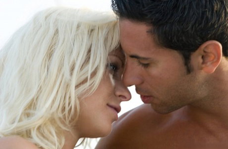 Blonde sweetie Stacy Silver uncovers her big tits and gets rammed on a yacht