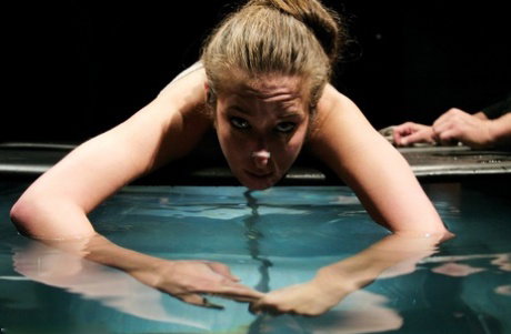Water Bondage performed by Jade MarXXX Naked Images