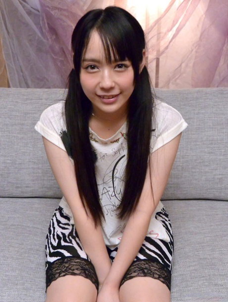 Adorable Japanese babe Ruka Kanae eats jizz while giving a POV blowjob