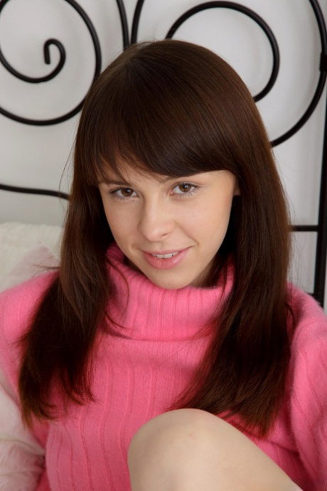 Skinny teen Alina takes a facial after having sexual intercourse