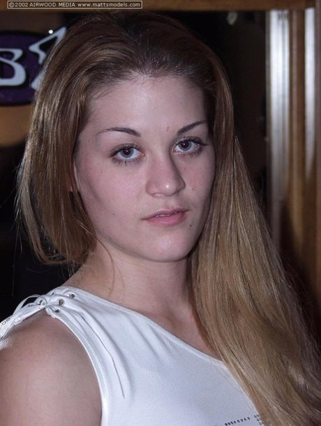 Teen amateur Britney gets naked in front of the mirror in her bedroom