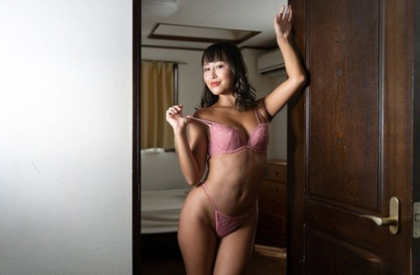 Sexy Asian babe Miki Hoshino lets her masseur fuck her & cum inside her