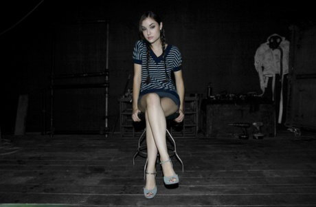 Device Bondage featuring Sasha Grey Hot Porn Pics