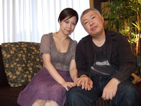 Japanese woman Juri Sawada has her bush toyed before being licked