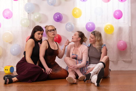 Ersties featuring Hunny, Kiara E, Laney, Ruby A XXX Photos