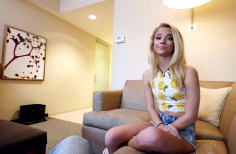 Sexy teen Riley Star gives her black stepbrother a great BJ and fucks in POV