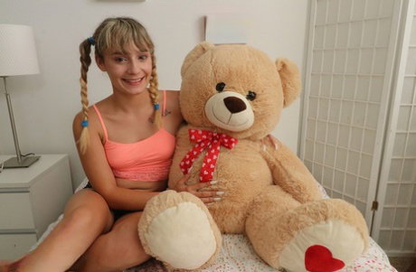 Horny teen Anna Mae gets blackmailed and fucked by her stepbrother