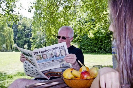 Old and young couple Anita Berlusconi and Nick has sex on the green grass
