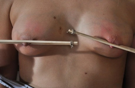 Blonde slave is covered in hot wax before getting on top of a cock