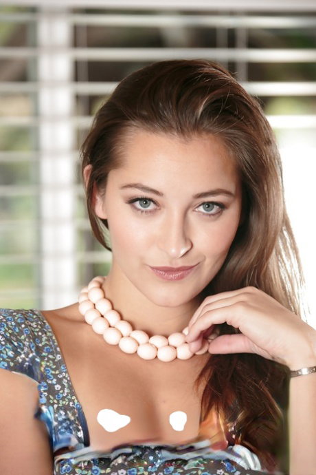 Dani Daniels looking good as always and showing her hairy pussy