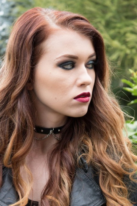 Erotic pornstar lesbian babes Samantha Bentley & Misha Cross enjoying outdoors