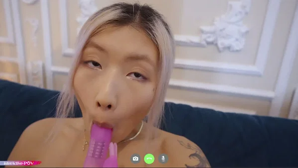 Interactive POV dolly orchid  - Asian, Orgasm, Bondage, BDSM, Lingerie, Lesbian, Pussy, Spreading, Non Nude  - Photo 16