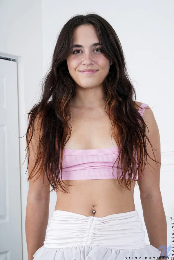 Nubiles Daisy Phoenix  - Cute, Teen, Babe, Beautiful, Solo, Brunette  - Photo 1