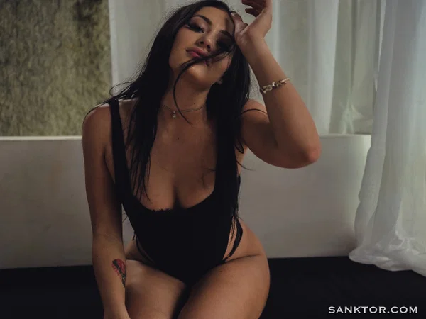 Sanktor featuring Arnella Sanktor Sex Pics  - Brunette, Non Nude, Lingerie, Solo, Beautiful, Babe, Tiny Tits, Undressing, Pussy, Outdoor  - Photo 6
