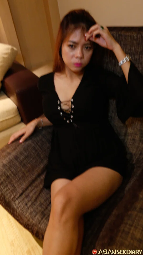 Asian Sex Diary Star  - Asian, Redhead, Amateur, Missionary, Shorts, Ass, Clothed, High Heels, Lingerie, Legs  - Photo 3