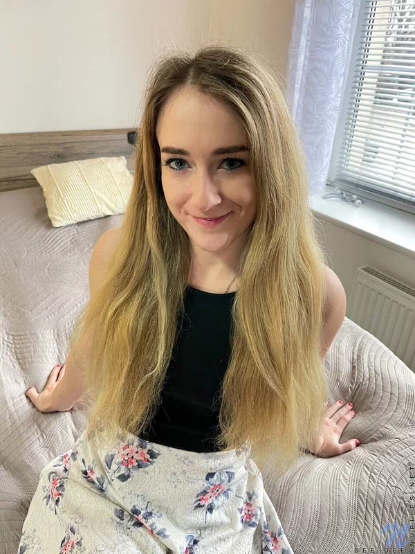Nubiles featuring Dee Dee Nude Images  - College, Teen, Cute, Blonde, European, Babe, Beautiful, Solo  - Photo 1